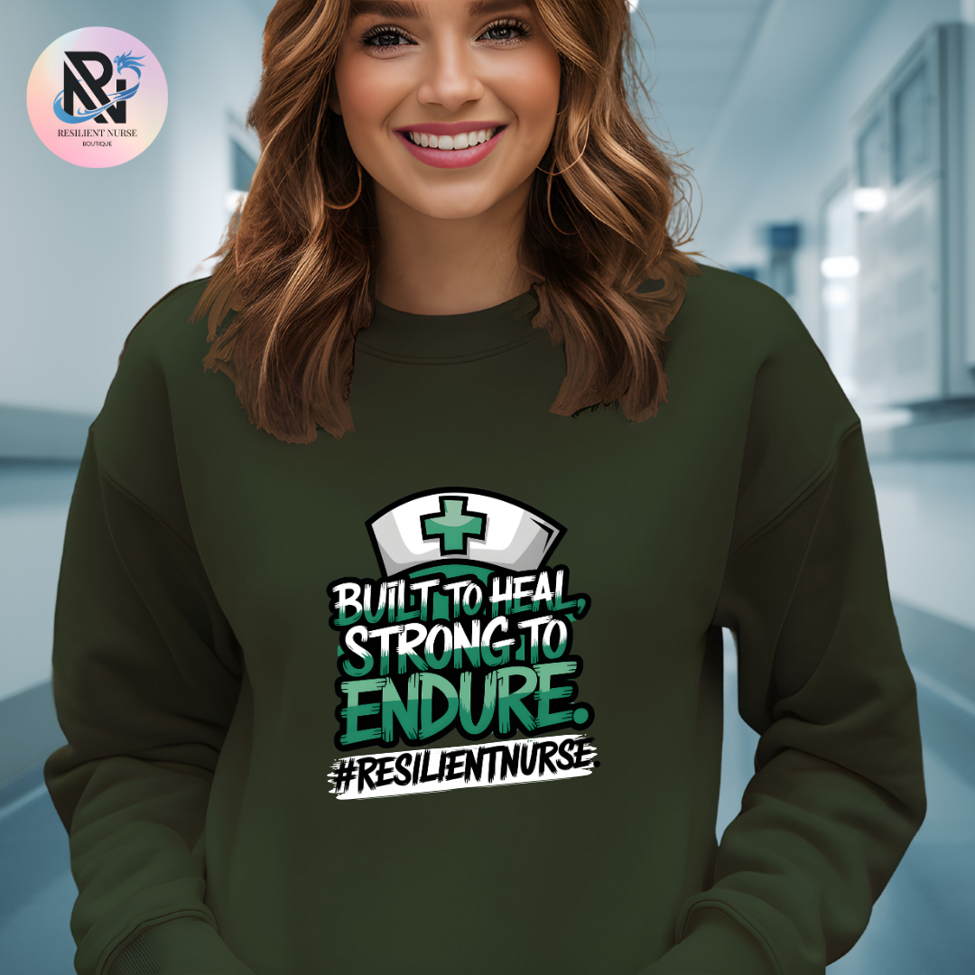 Built To Heal, Strong To Endure | Unisex Sweatshirt
