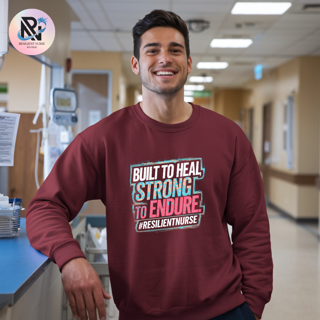 Built to Heal, Strong to Endure | Unisex Sweatshirt