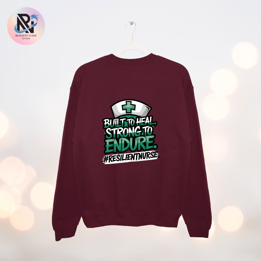 Built To Heal, Strong To Endure | Unisex Sweatshirt