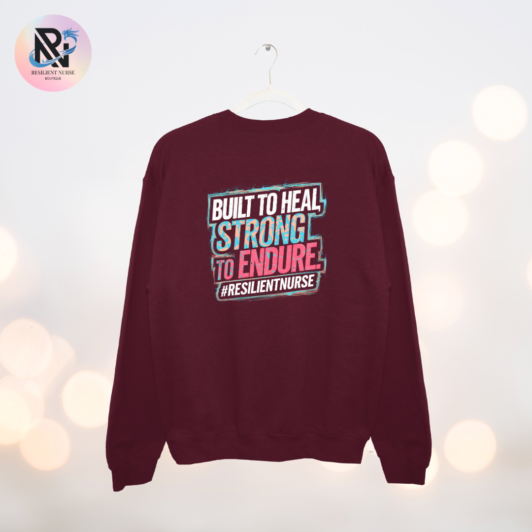 Built to Heal, Strong to Endure | Unisex Sweatshirt