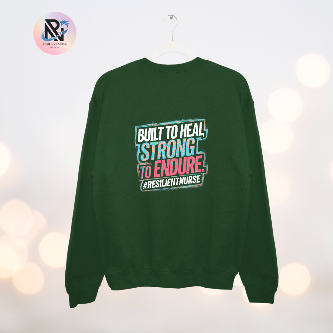 Built to Heal, Strong to Endure | Unisex Sweatshirt