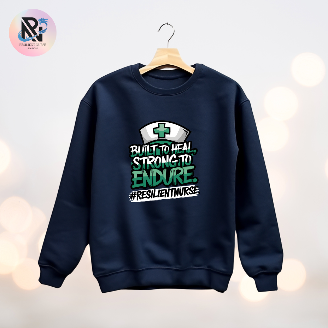Built To Heal, Strong To Endure | Unisex Sweatshirt