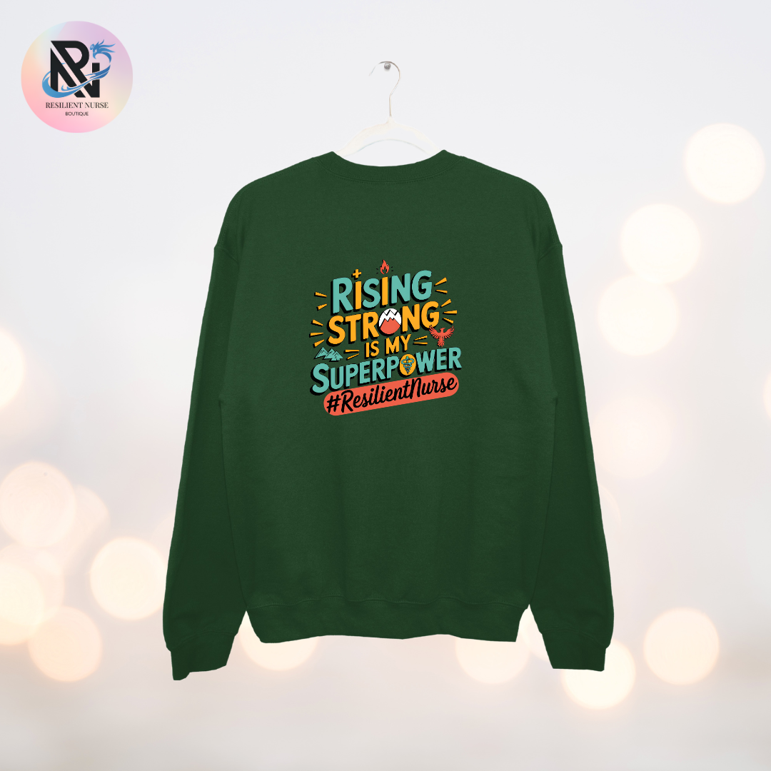 Rising Strong Is My Superpower | Unisex Sweatshirt