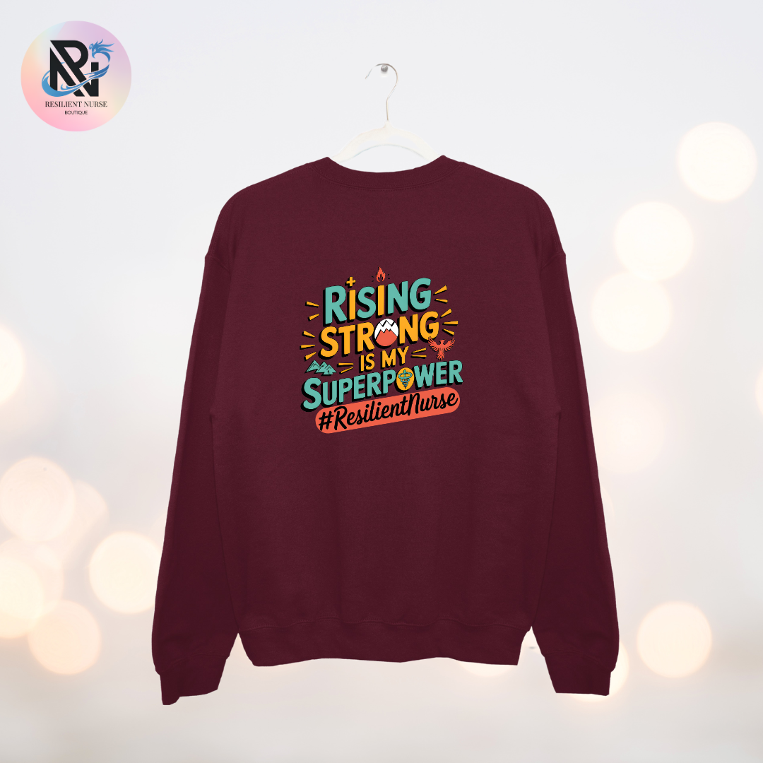 Rising Strong Is My Superpower | Unisex Sweatshirt