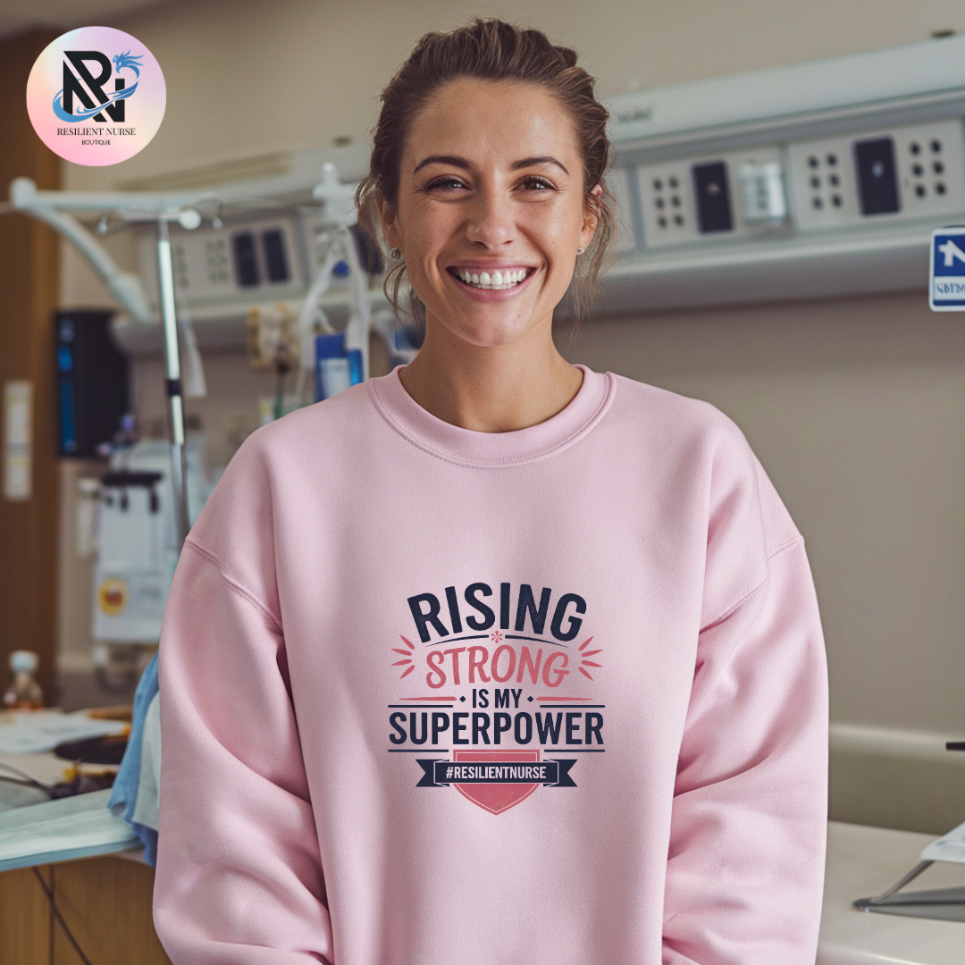 Rising Strong Is My Superpower | Unisex Sweatshirt