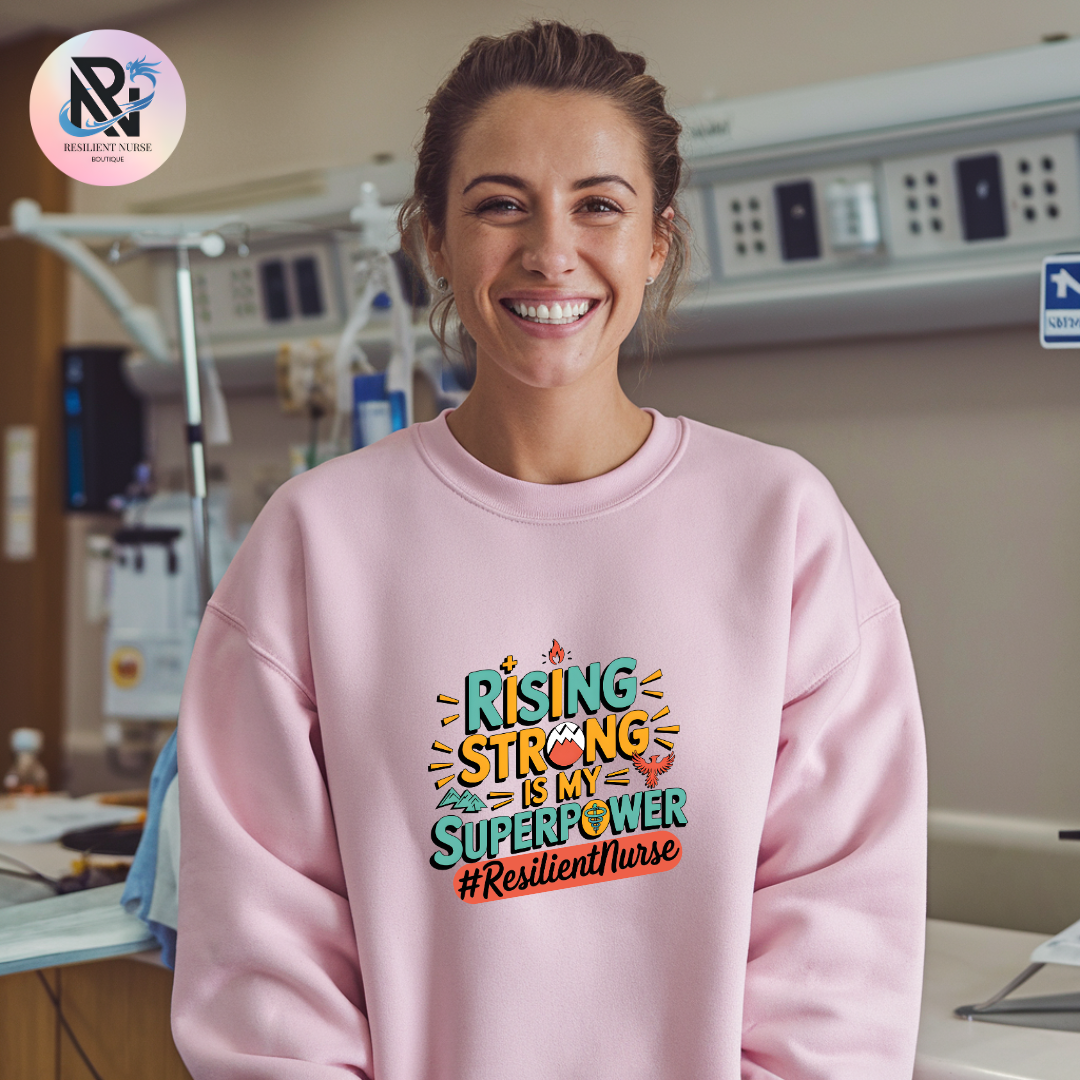 Rising Strong Is My Superpower | Unisex Sweatshirt