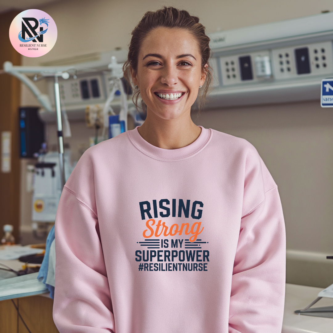 Rising Strong Is My Superpower | Unisex Sweatshirt