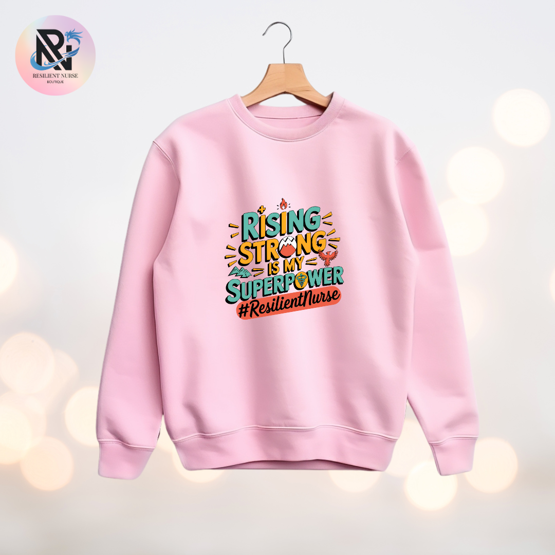 Rising Strong Is My Superpower | Unisex Sweatshirt