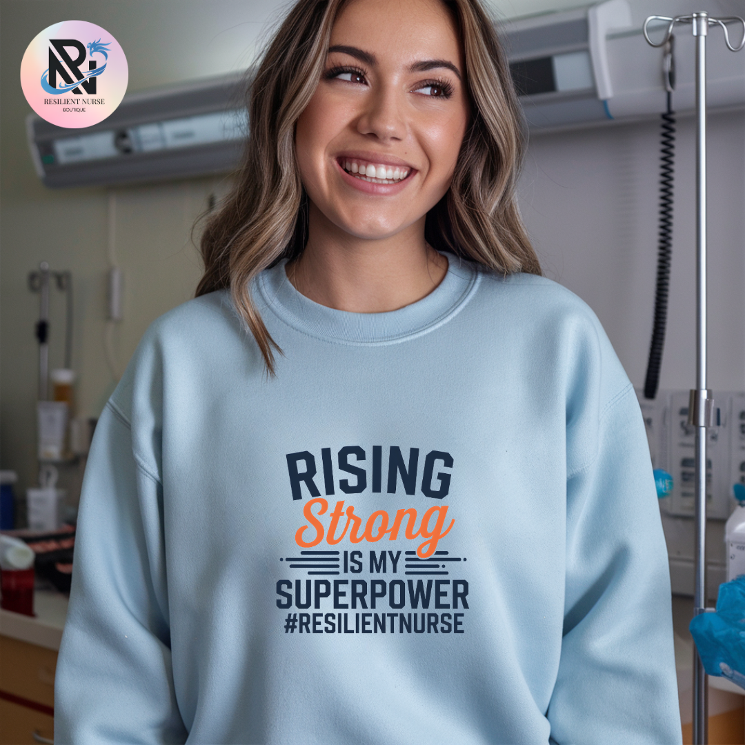 Rising Strong Is My Superpower | Unisex Sweatshirt