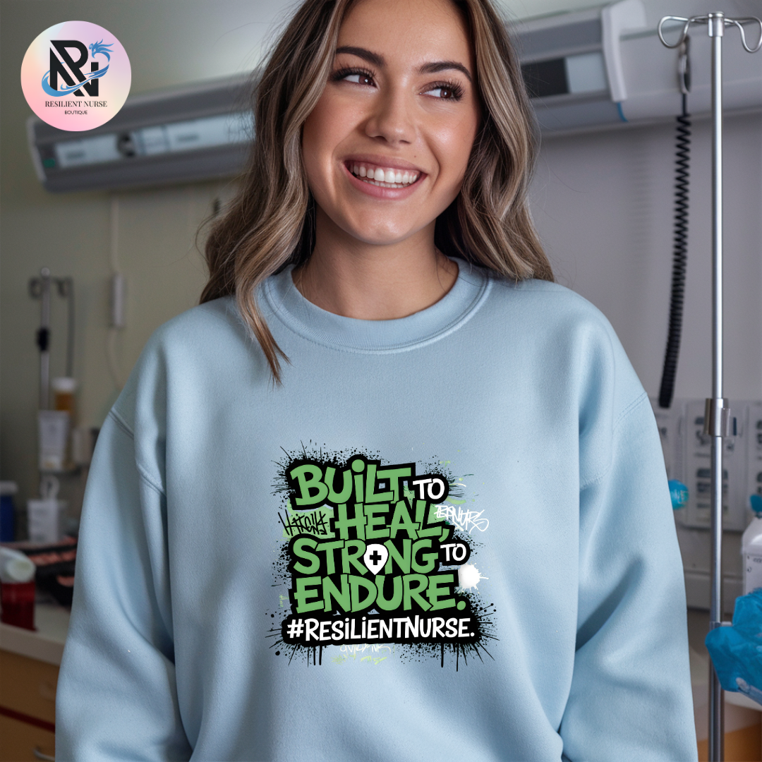 Built to Heal, Strong to Endure | Unisex Sweatshirt