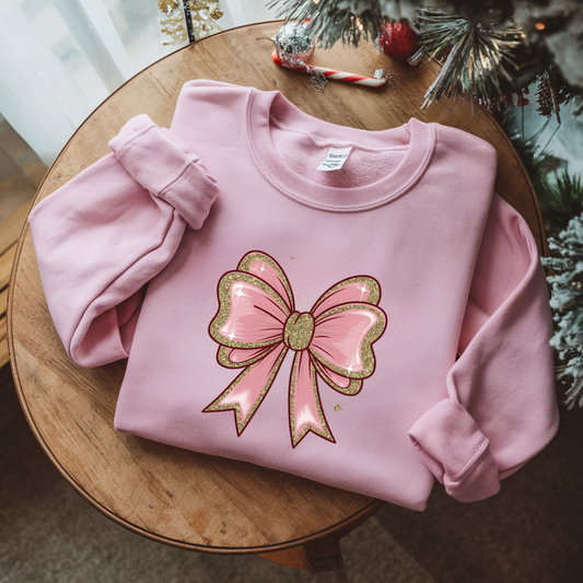 Pink Bow | Unisex Sweatshirt