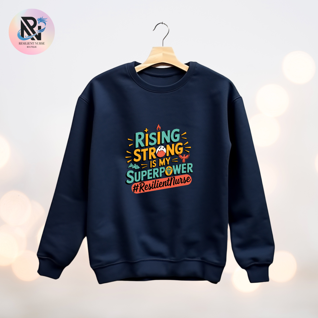 Rising Strong Is My Superpower | Unisex Sweatshirt